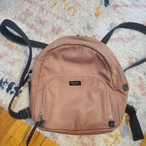 Kate Spade Medium Backpack Dusty Pink with Black Strap